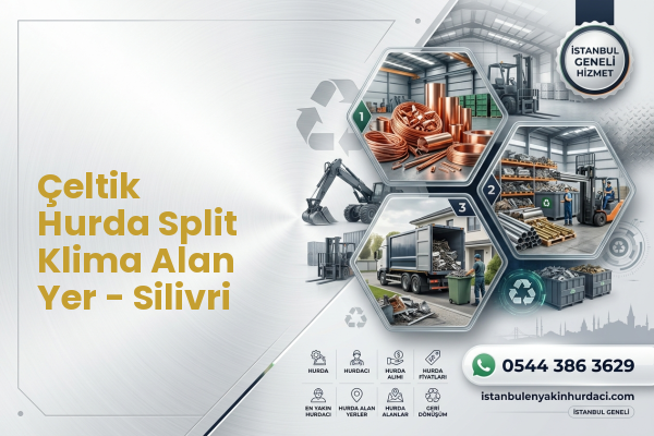 Çeltik Hurda Split Klima Alan Yer - Silivri