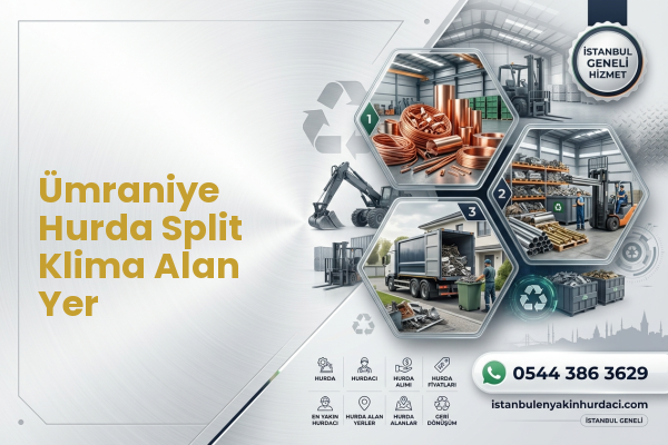 Ümraniye Hurda Split Klima Alan Yer