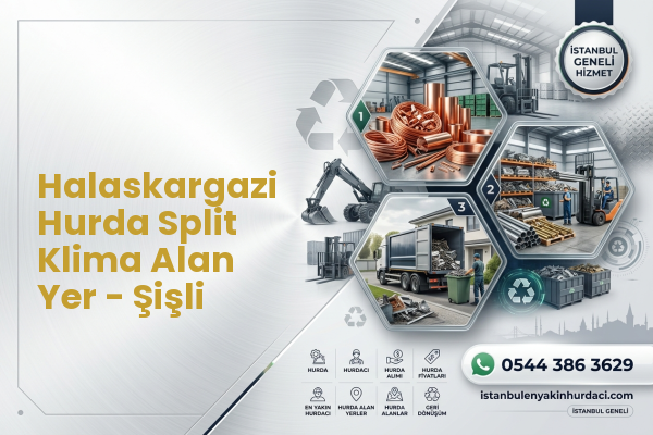 Halaskargazi Hurda Split Klima Alan Yer - Şişli
