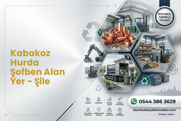 Kabakoz Hurda Şofben Alan Yer - Şile