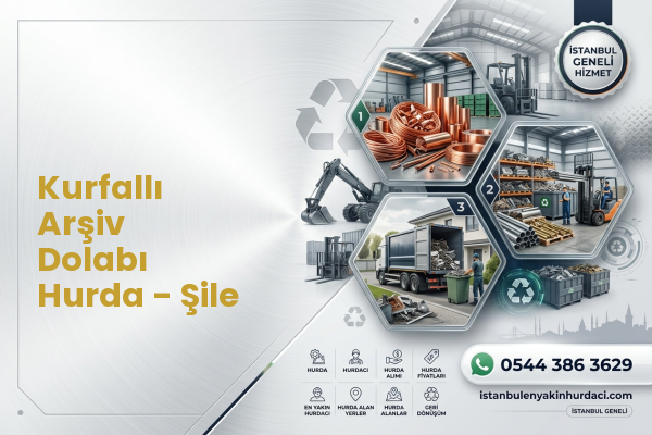 Kurfallı Arşiv Dolabı Hurda - Şile
