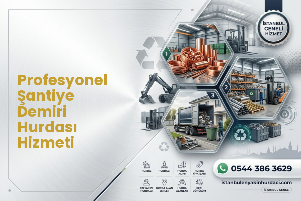 Profesyonel Şantiye Demiri Hurdası Hizmeti