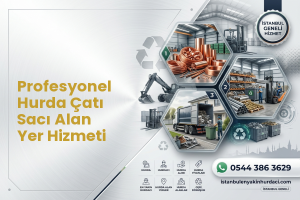 Profesyonel Hurda Çatı Sacı Alan Yer Hizmeti