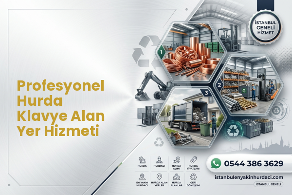 Profesyonel Hurda Klavye Alan Yer Hizmeti