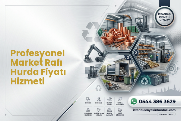 Profesyonel Market Rafı Hurda Fiyatı Hizmeti