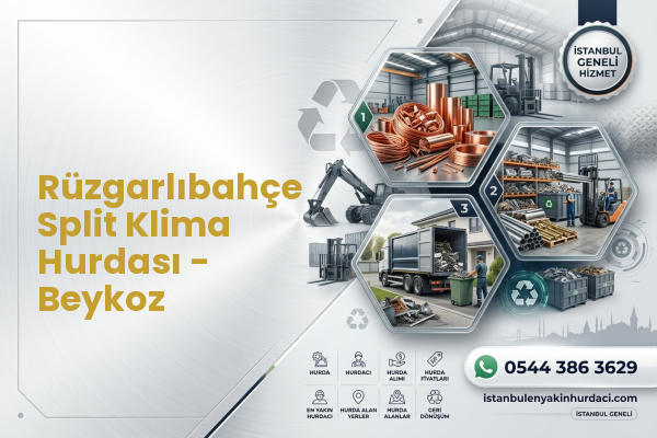 Rüzgarlıbahçe Split Klima Hurdası - Beykoz