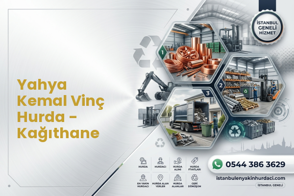 Yahya Kemal Vinç Hurda - Kağıthane